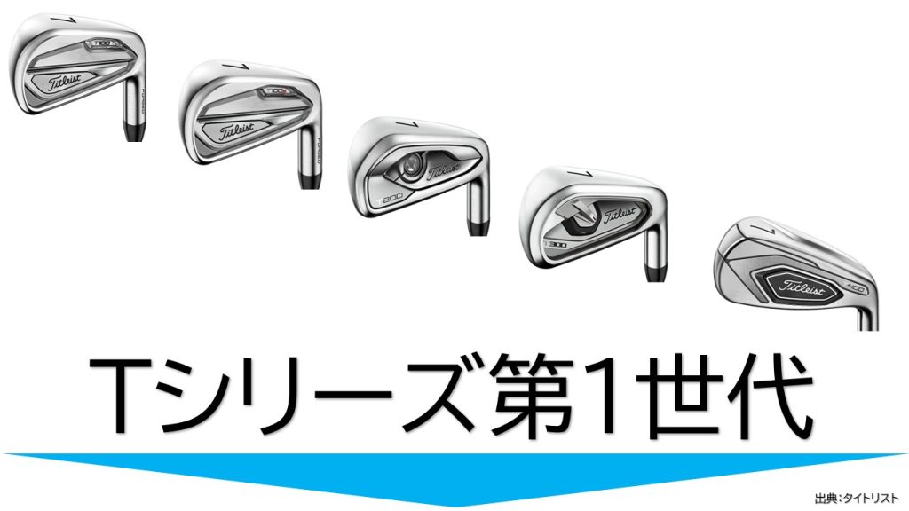 アイアンの名器≫タイトリストT200アイアン≫目標90切り80切りの中級者